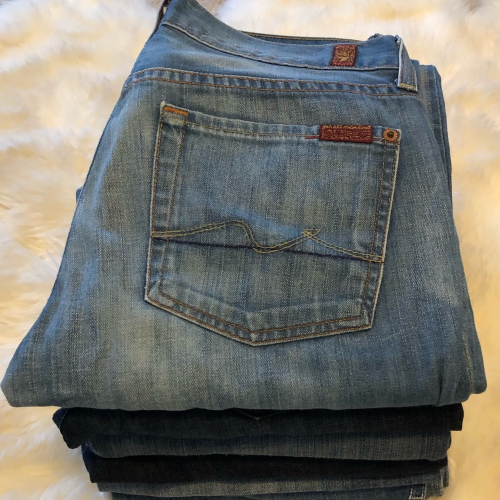 7FAMK Bootcut Rigid Jeans
